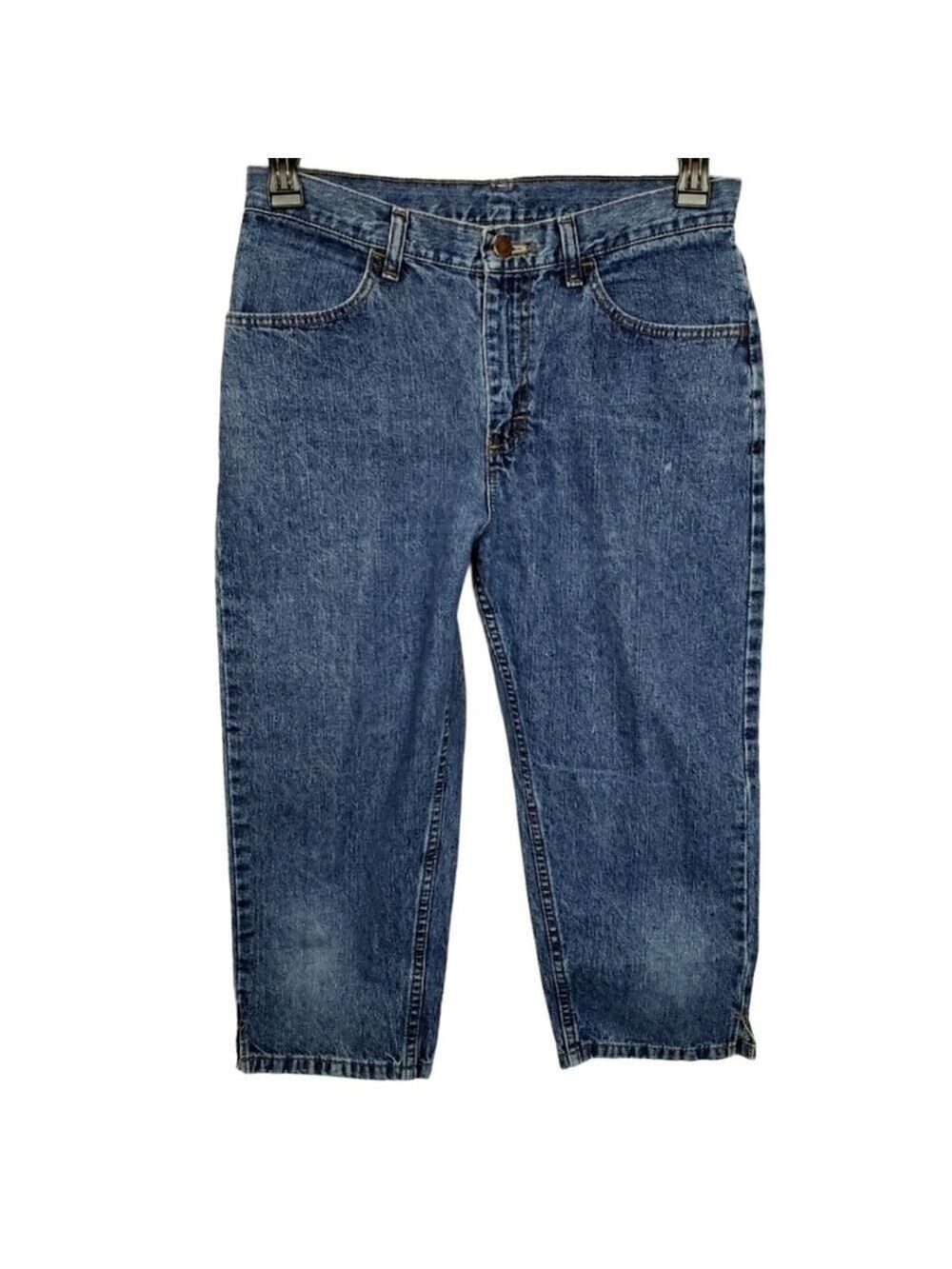 Riders denim highrise mom jeans Capris sz 10m